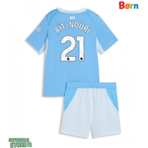 Manchester City Rayan Ait-Nouri #21 Replika Babytøj Hjemmebanesæt Børn 2026-27 Kortærmet (+ Korte bukser)